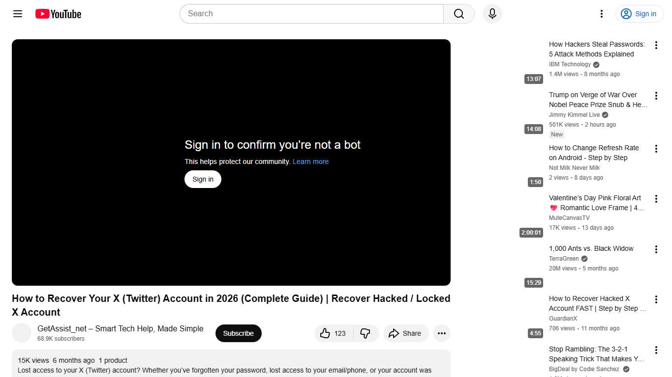 How to Recover Your X (Twitter) Account in 2026 (Complete Guide) | Recover Hacked / Locked X Account - YouTube